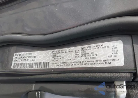 2021 Jeep Grand Cherokee L Limited 4X4 из США, поврежденный, VIN 1C4RJKBG2M8213100